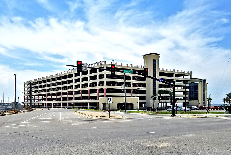 Island View Casino Parking Garage by Ryan Hildebrand