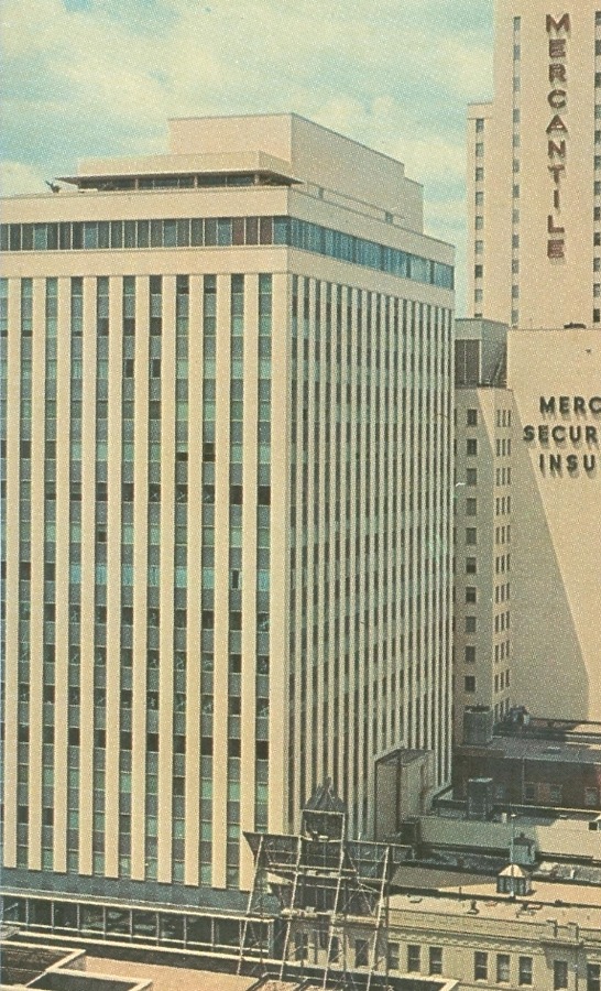 Mercantile Dallas Building by Dallas Post Card and Novelty Co.