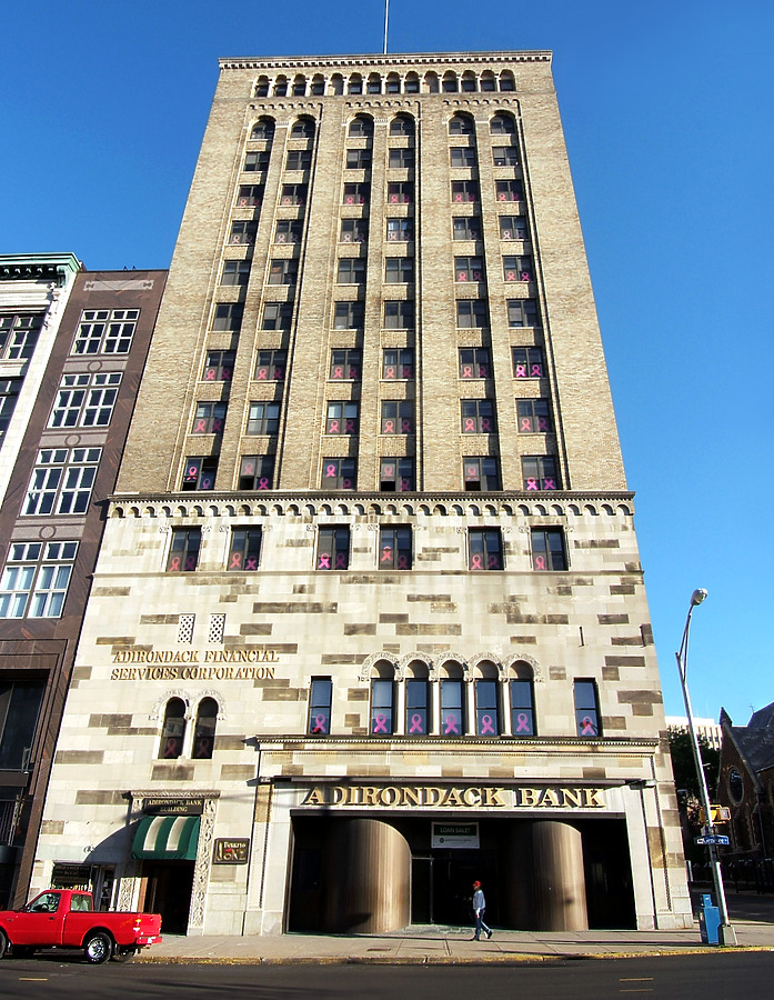 Adirondack Bank Building by John Cahill