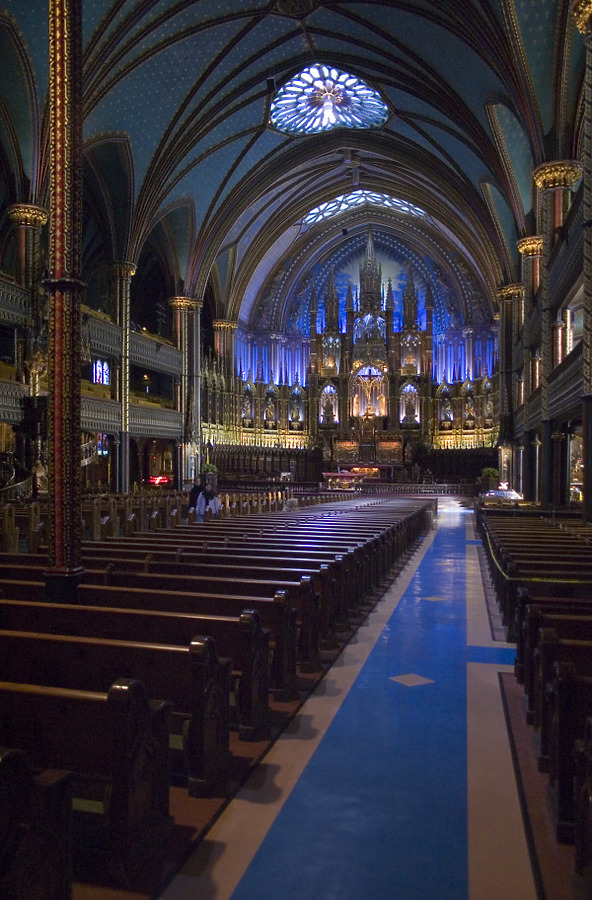 Basilique Notre-Dame-de-Montréal by Pavel Toczynski