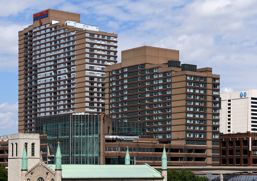Millender Center Apartments by John W. Cahill