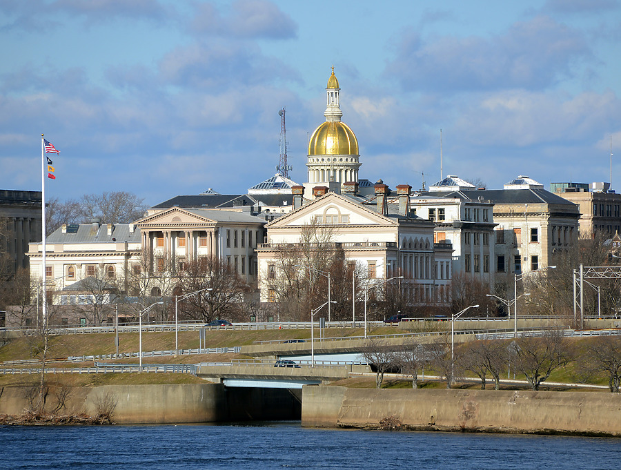 New Jersey State House by John W. Cahill