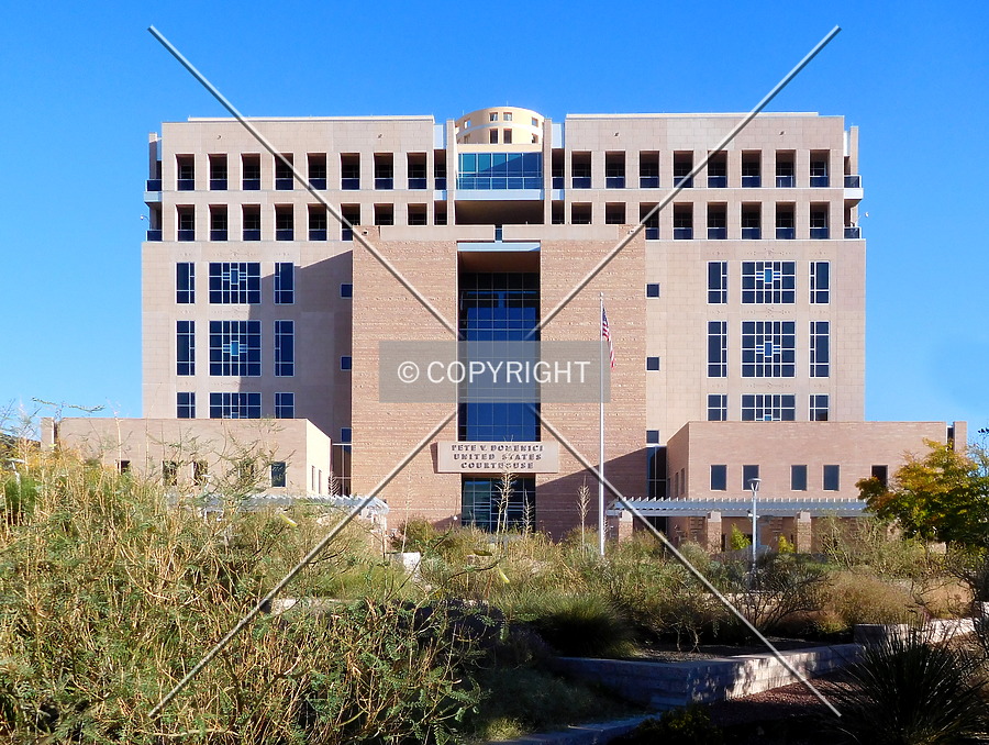Pete V. Domenici United States Courthouse by Chris Patriarca