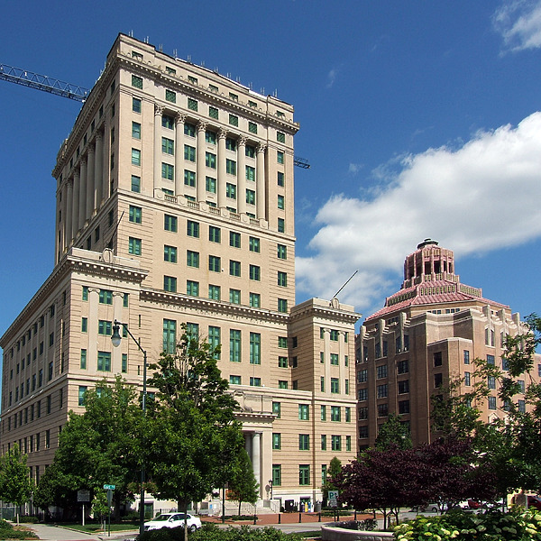 Buncombe County Courthouse by John Cahill