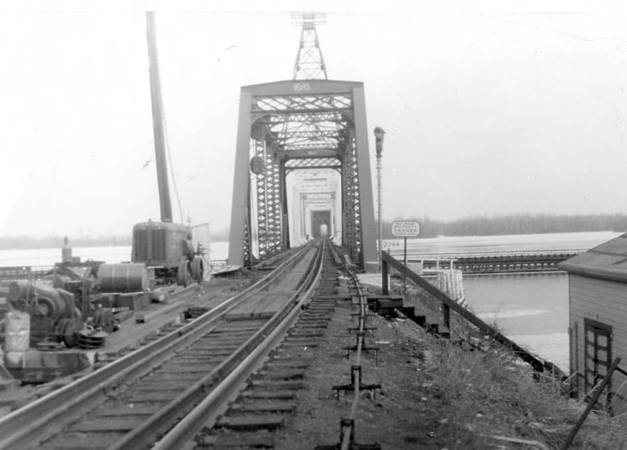 Chicago and Alton Railroad Bridge by Louisiana Press-Journal