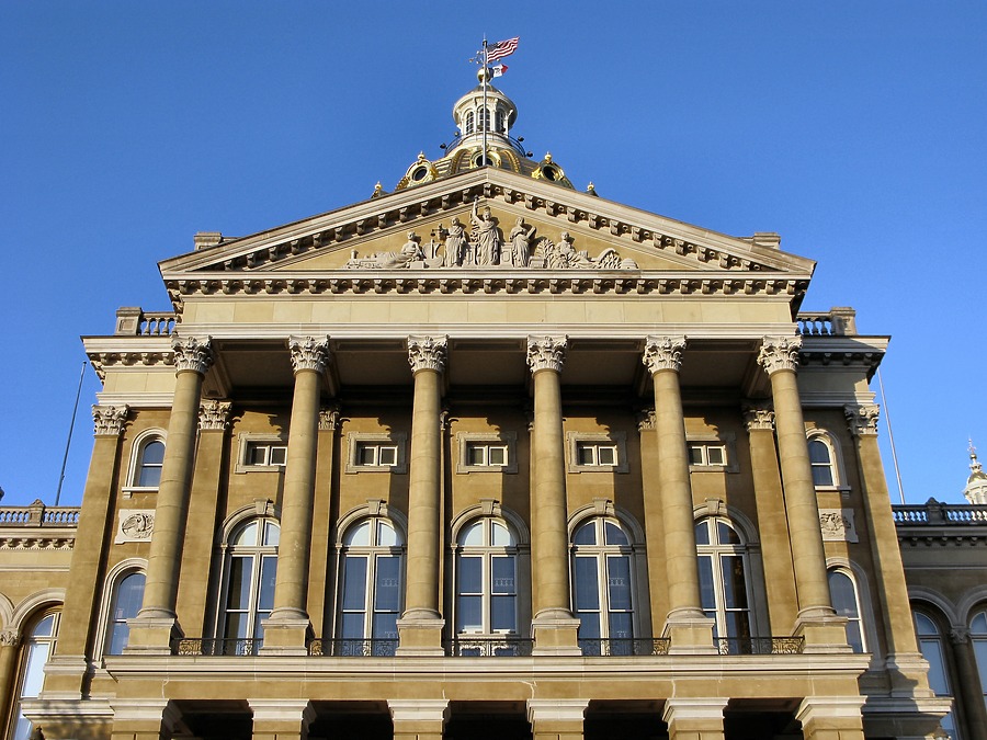 Iowa State Capitol by James Peacock