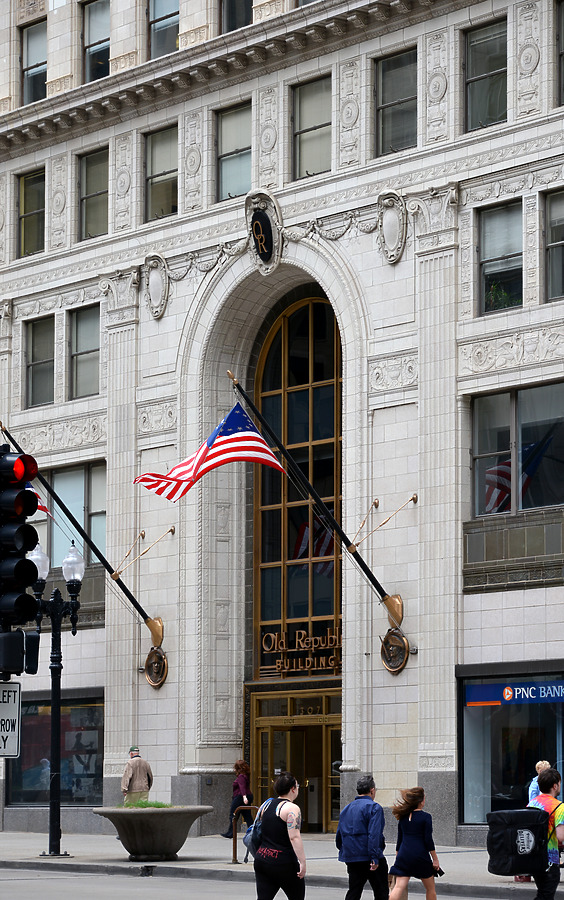 Old Republic Building by John W. Cahill