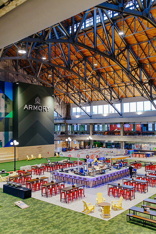 Old Armory by The Armory STL