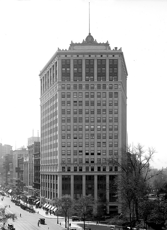 David Whitney Building by Library of Congress, Prints and Photographs Division, Detroit Publishing Company