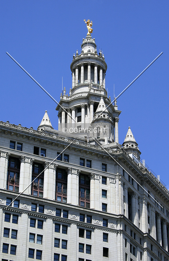 Manhattan Municipal Building by René Hogendijk