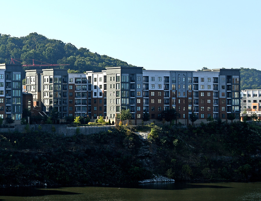 One Riverwalk Apartments - West Building by John W. Cahill