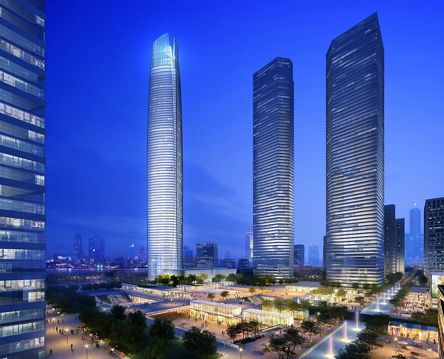Wuhan Center by East China Architectural Design & Research Institute Co. Ltd.