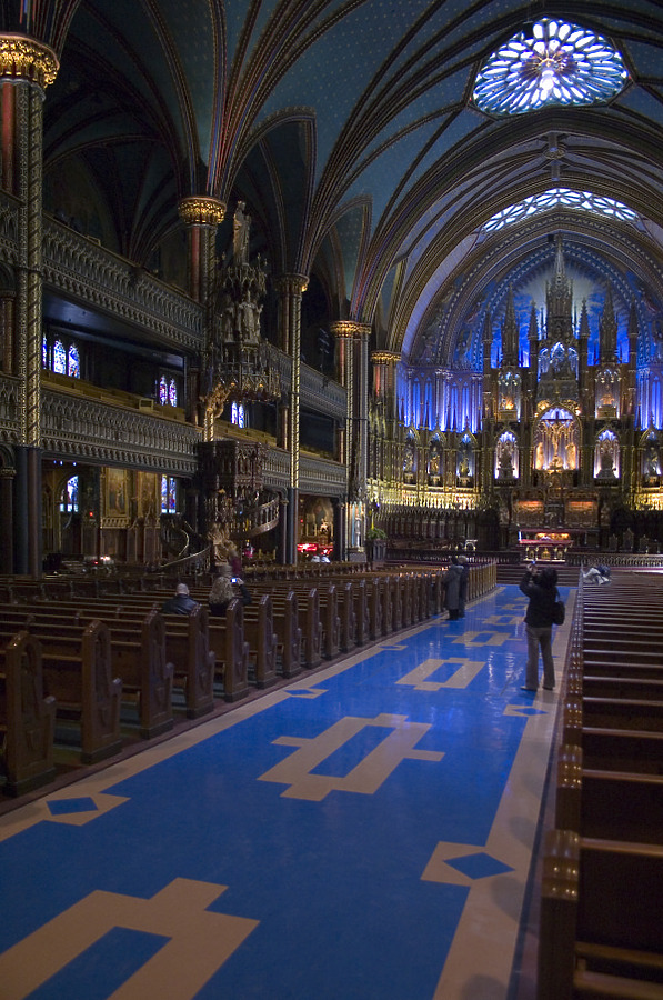 Basilique Notre-Dame-de-Montréal by Pavel Toczynski
