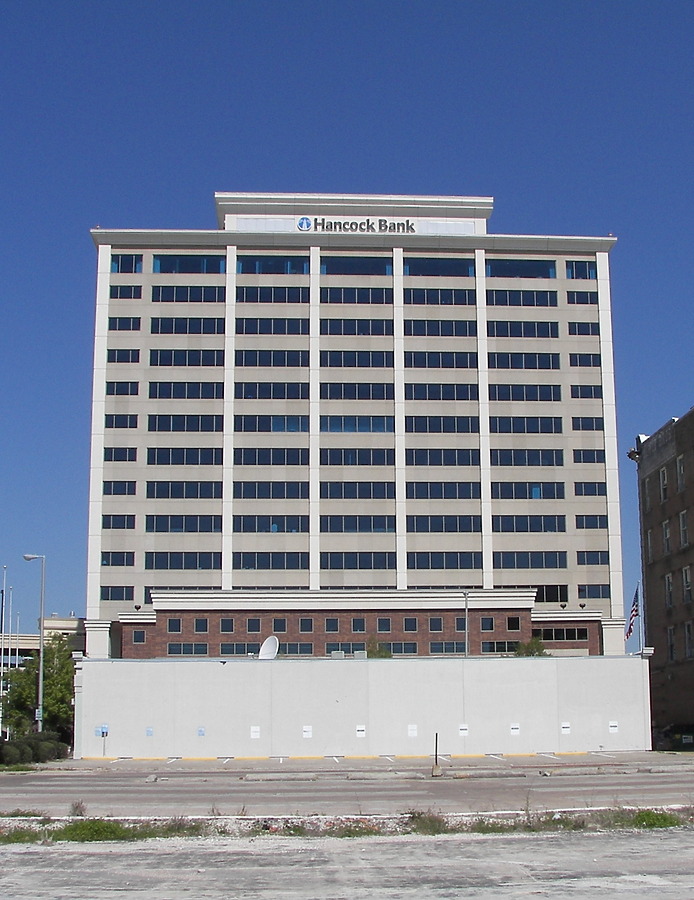 Hancock Bank Building by Rodney Gunn
