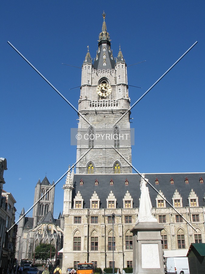 Belfort van Gent by Emmanuel D.