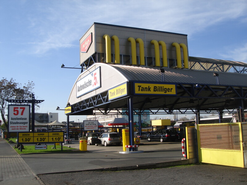 Mr. Wash Tankstelle