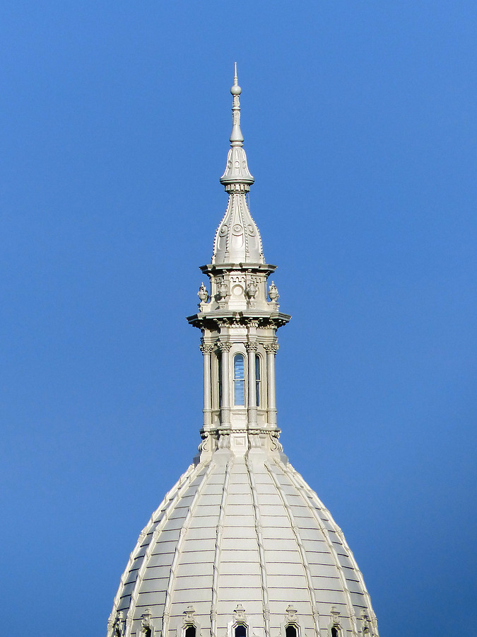 Michigan State Capitol by Nate Lindsey