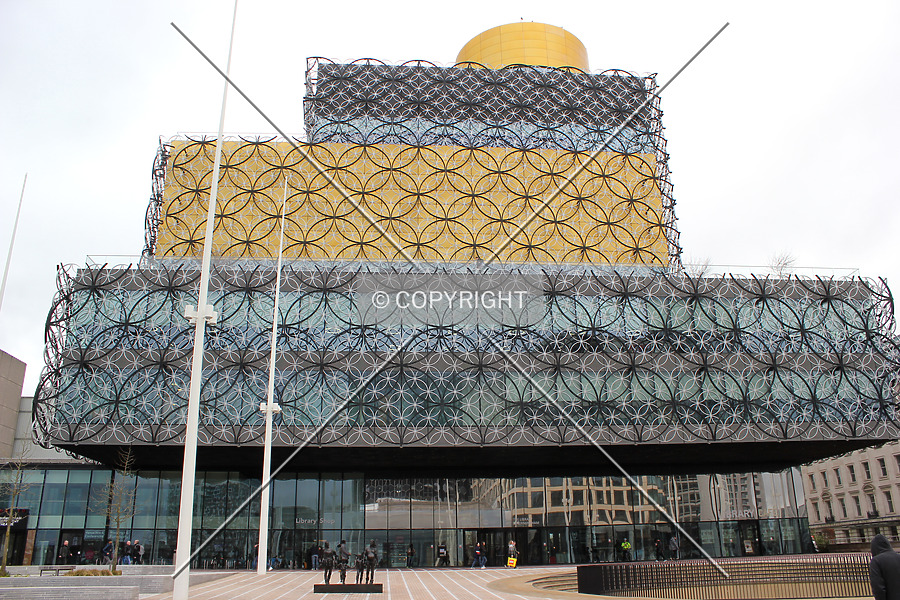 Library of Birmingham by Florian Barbier