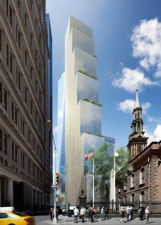 Two World Trade Center by Bjarke Ingels Group/DBOX