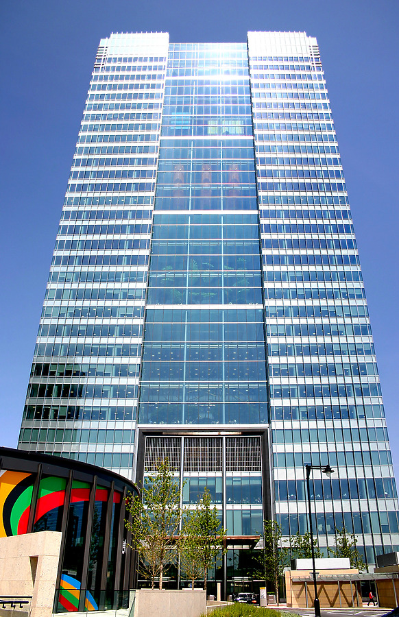 One Churchill Place by Tristram Compton
