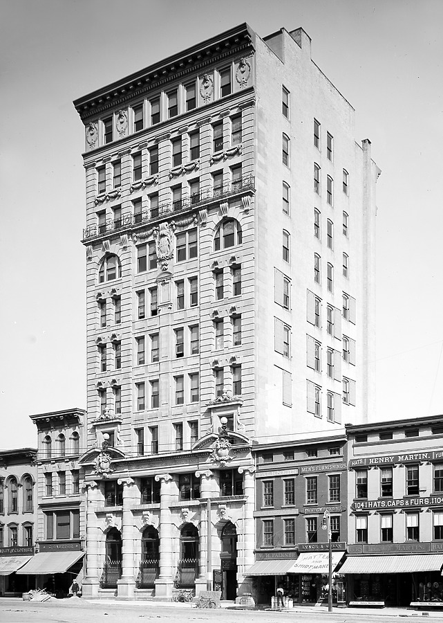 Genesee Towers by Library of Congress, Prints and Photographs Division, Detroit Publishing Company