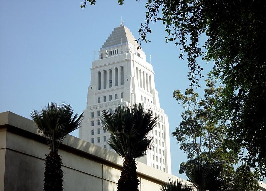 Los Angeles City Hall by Garrett Stout