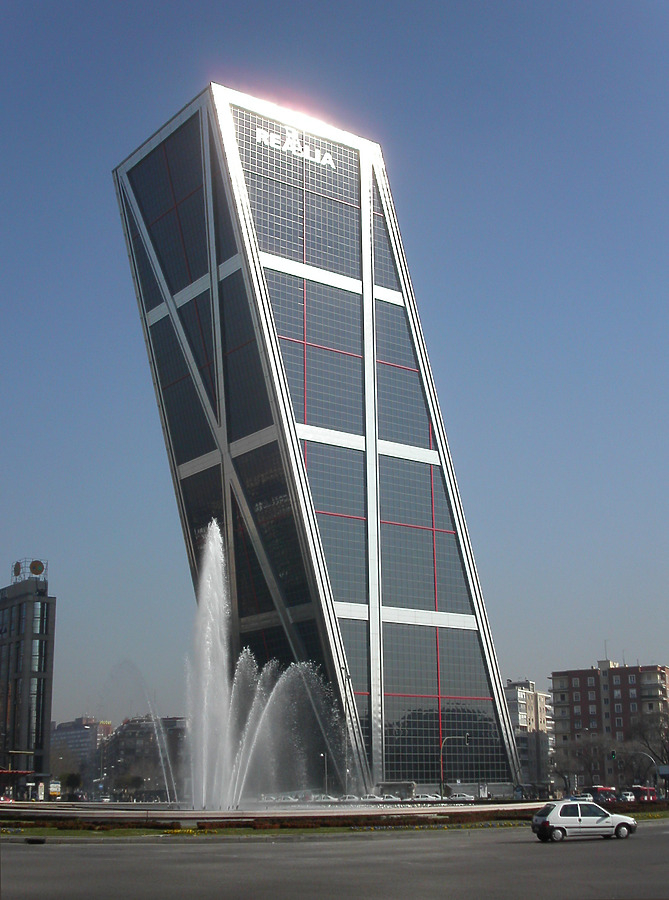 Puerta de Europa II by Cesar Serrano