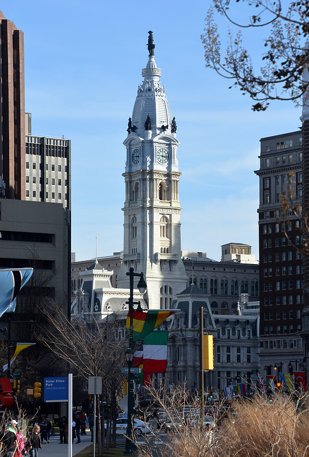 Philadelphia City Hall by John W. Cahill