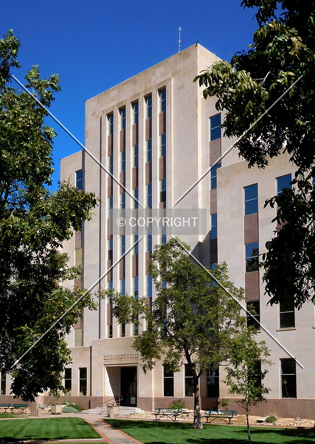 Lubbock County Courthouse by Chris Patriarca