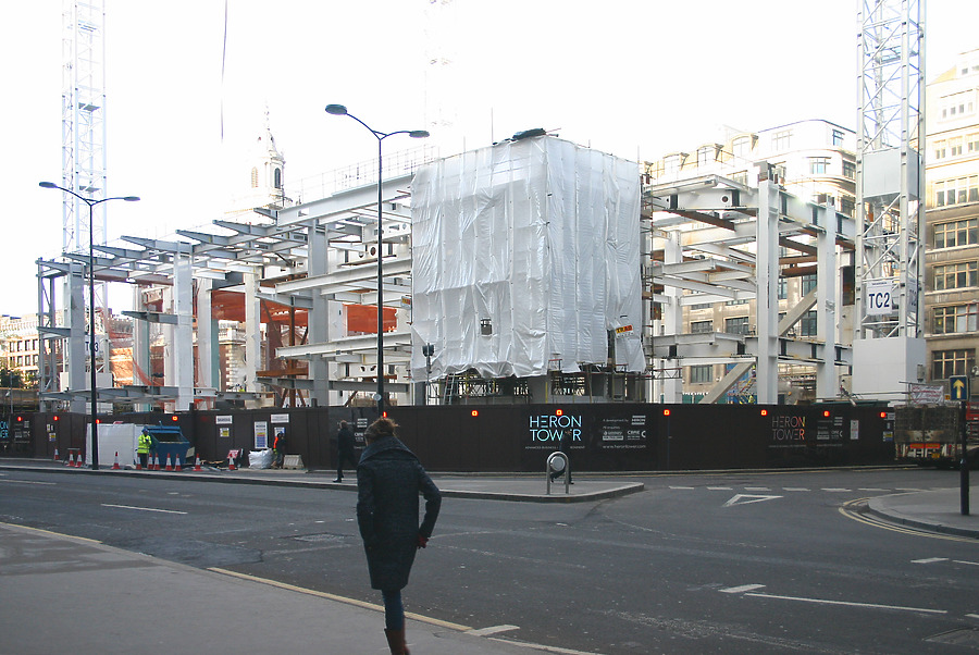Heron Tower by Tristram Compton
