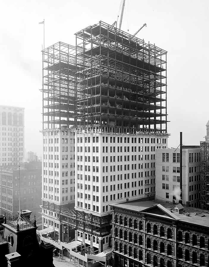 Dime Building by Library of Congress, Prints and Photographs Division, Detroit Publishing Company