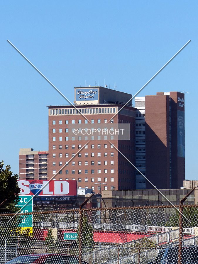 Henry Ford Hospital Clinic Tower by Nate Lindsey