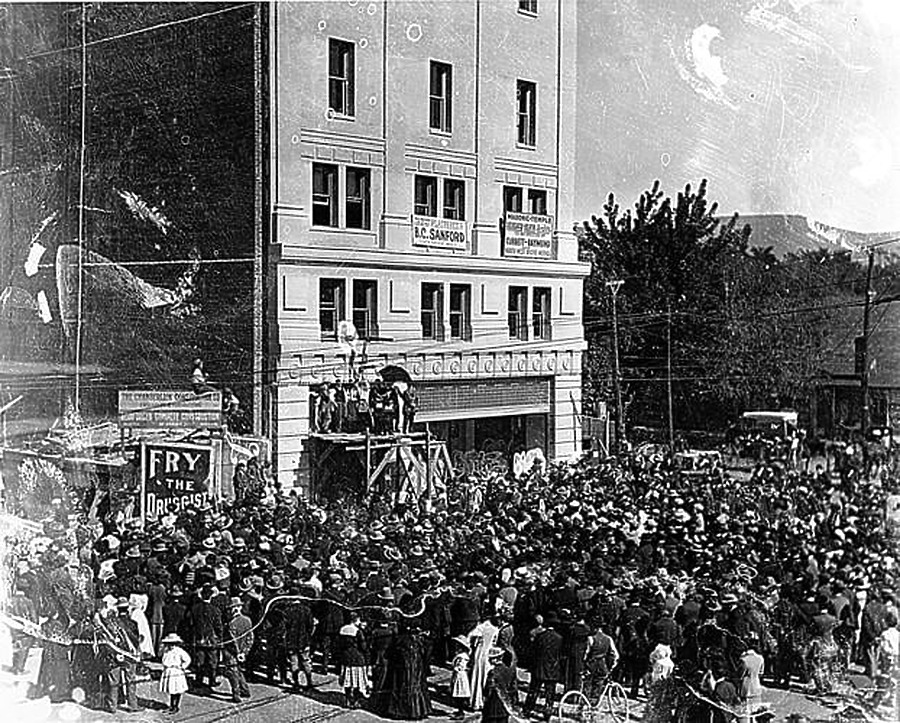 Great Western Building by Yakima Valley Museum
