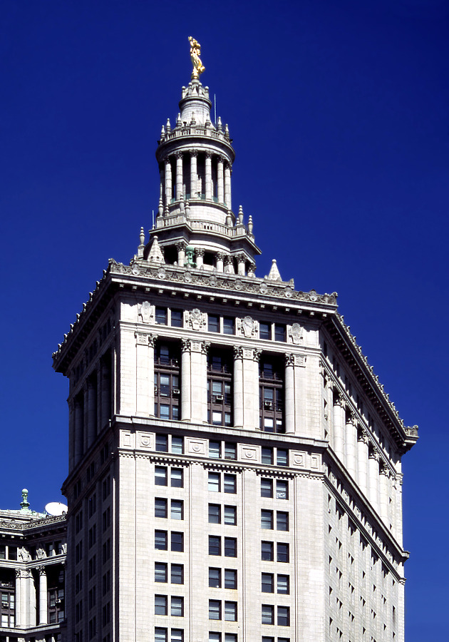 Manhattan Municipal Building by John Cahill