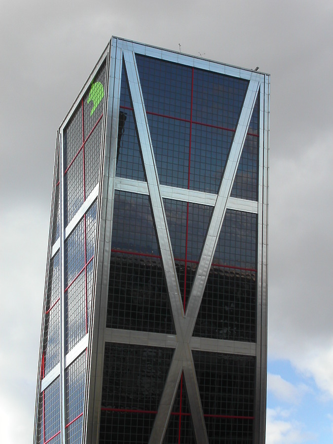 Puerta de Europa I by Cesar Serrano