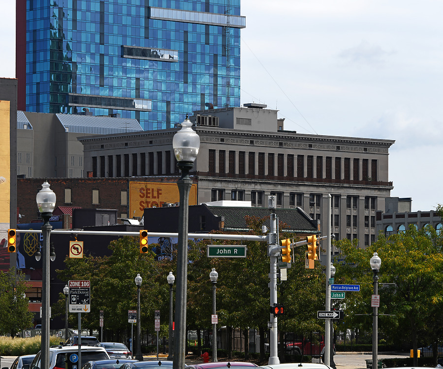Detroit Police Department Headquarters by John W. Cahill