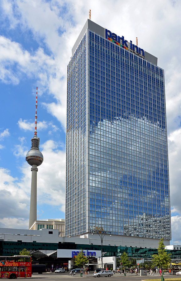 Park Inn Berlin Alexanderplatz by John W. Cahill