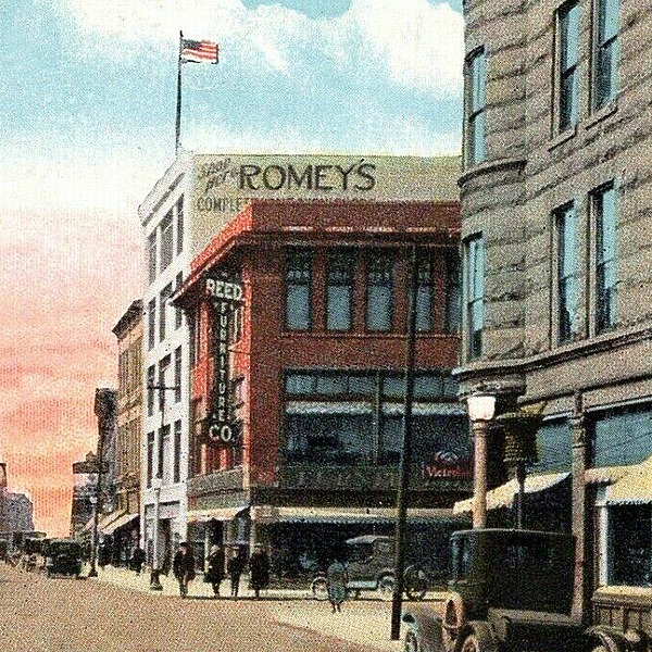 Romey's Building by Ray B. Dalbey