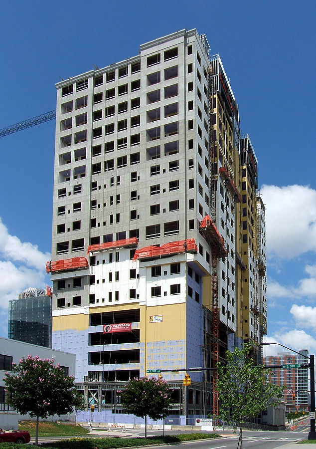 Skye Condominiums/Hyatt Place Charlotte Downtown by John Cahill