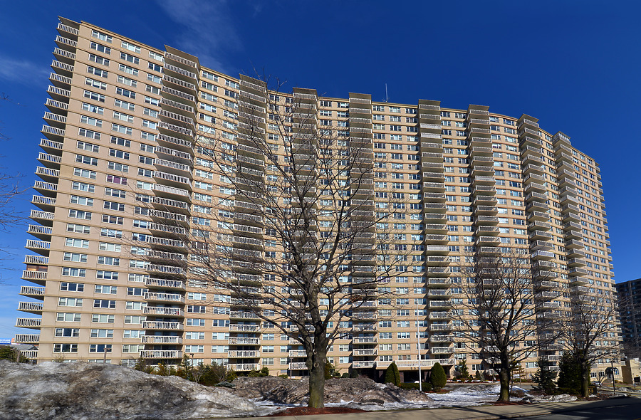 Mediterranean Towers West by John W. Cahill