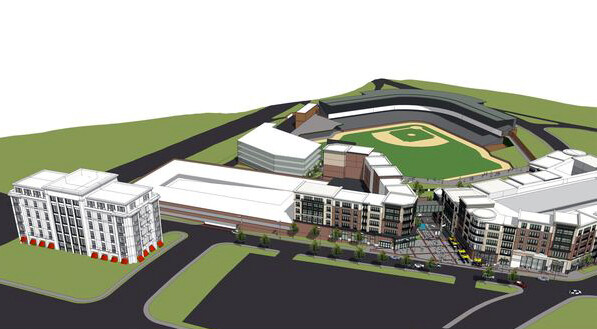 Brookstown District at BB&T Ballpark