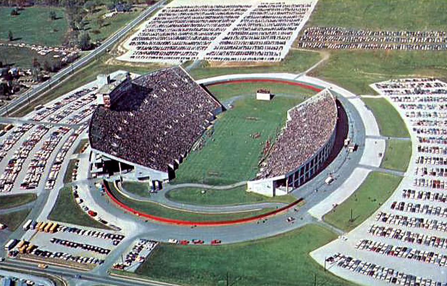 Memorial Stadium by Dellenback/ Indiana University Bookstore