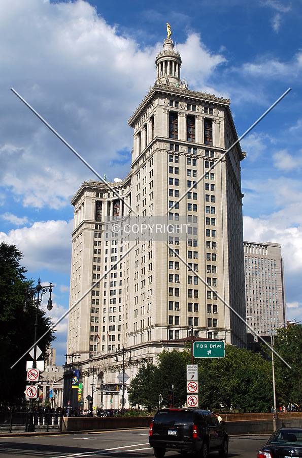 Manhattan Municipal Building by Royce Douglas
