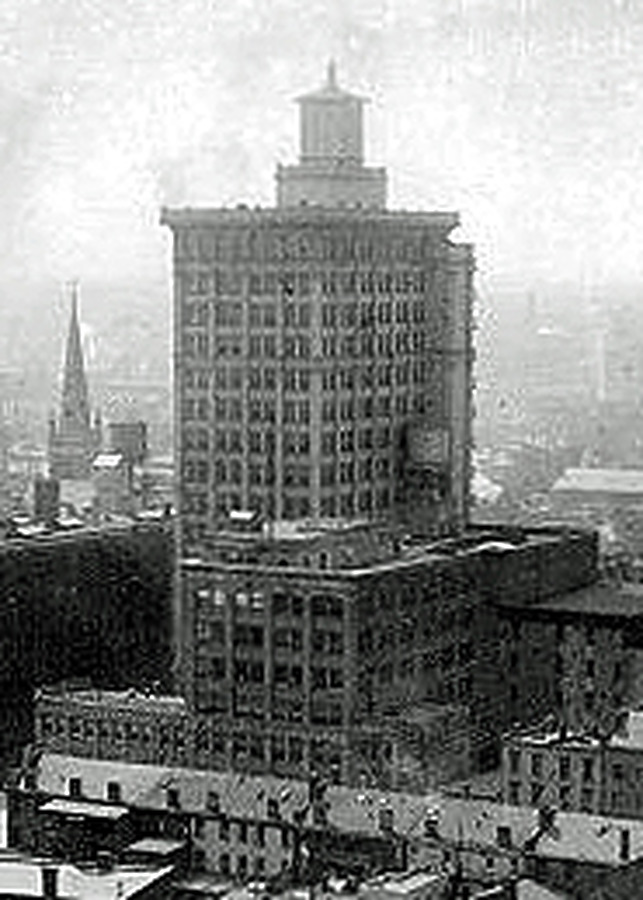 Kodak Tower by Albert R. Stone Negative Collection,  Rochester Museum and Science Center