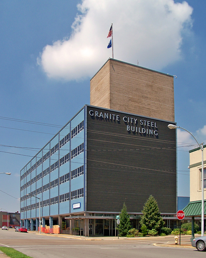 Granite City Steel Building by Ryan Hildebrand
