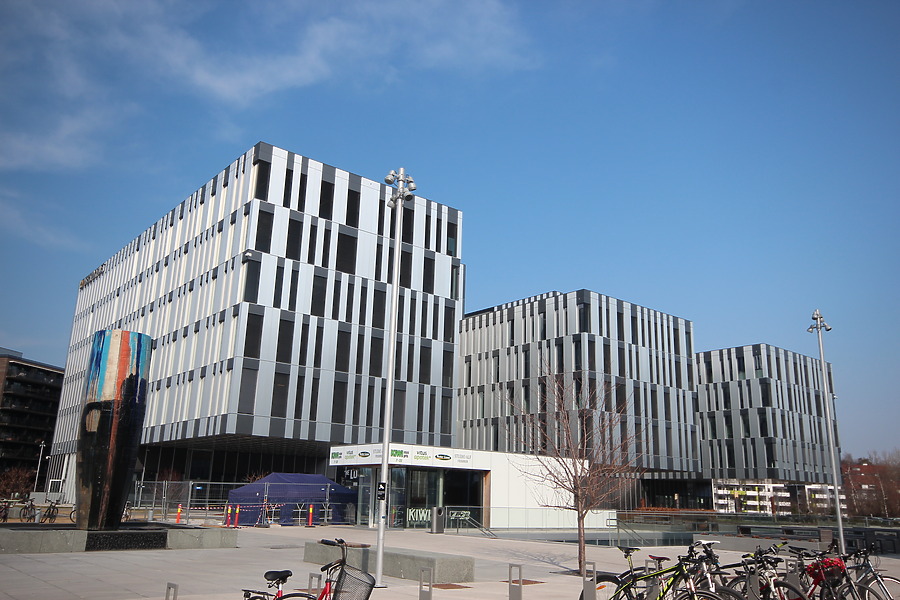 Akerkvartalet A by Kjetil Balog