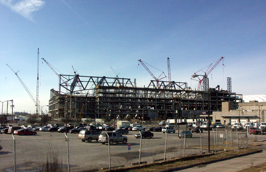 Lucas Oil Stadium by Marshall Gerometta