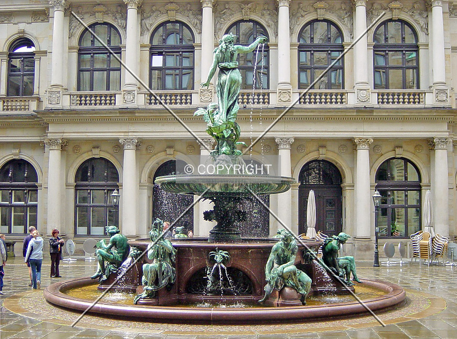 Hamburg City Hall by Serdica