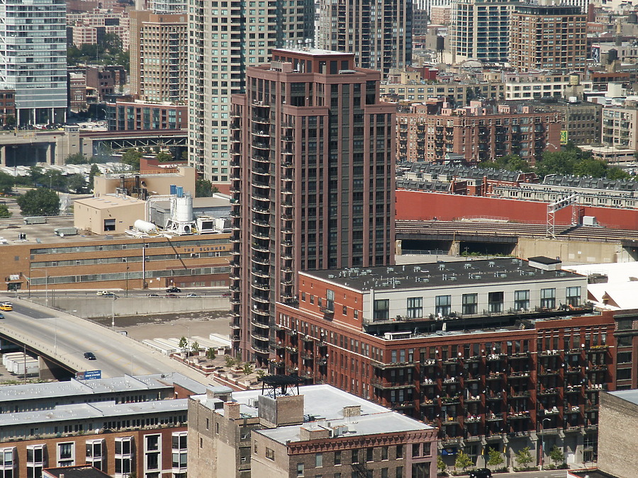 Kinzie Station Tower by Daniel Kieckhefer