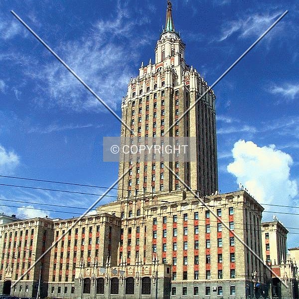 Leningradskaya Hotel by Alexander Ulyanov